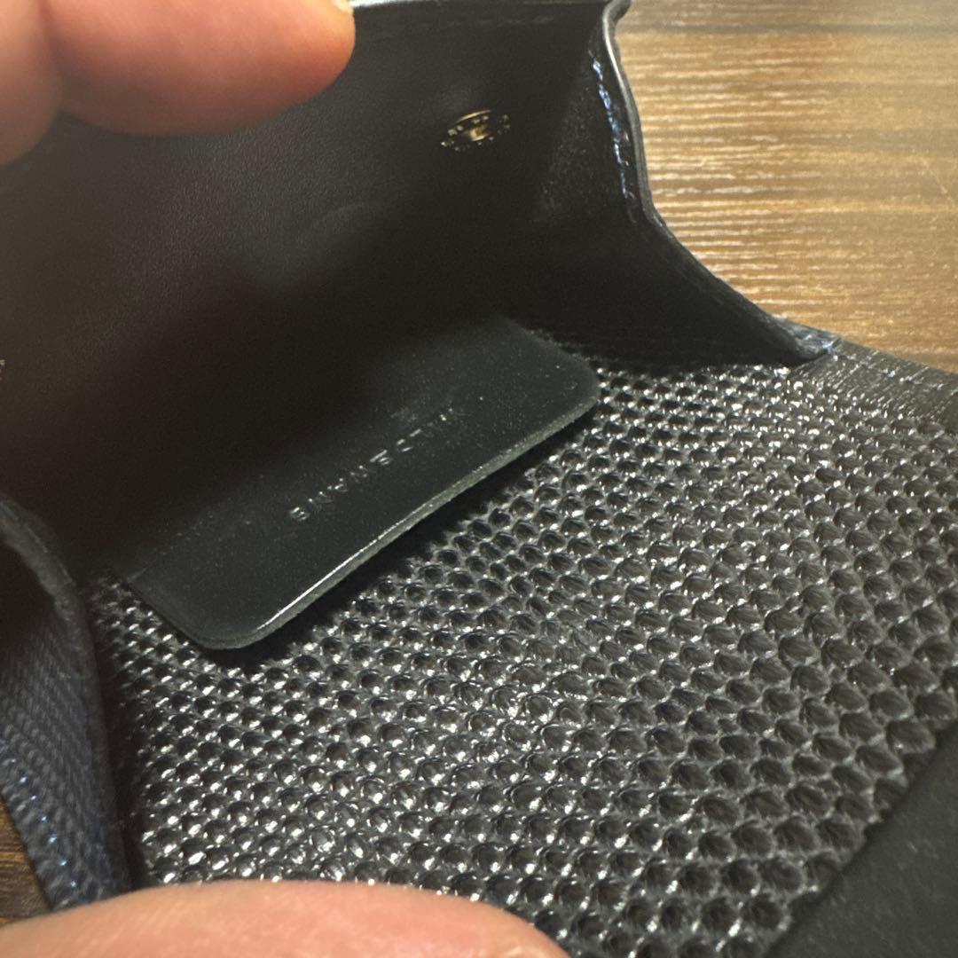 WILD SWANS TONGUE リザード　ネイビー