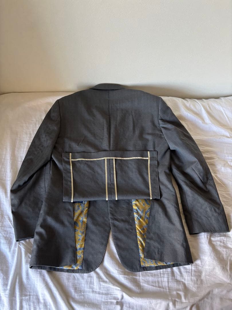 ポールスミス ゼニア チェック　セットアップ スーツ　paul smith