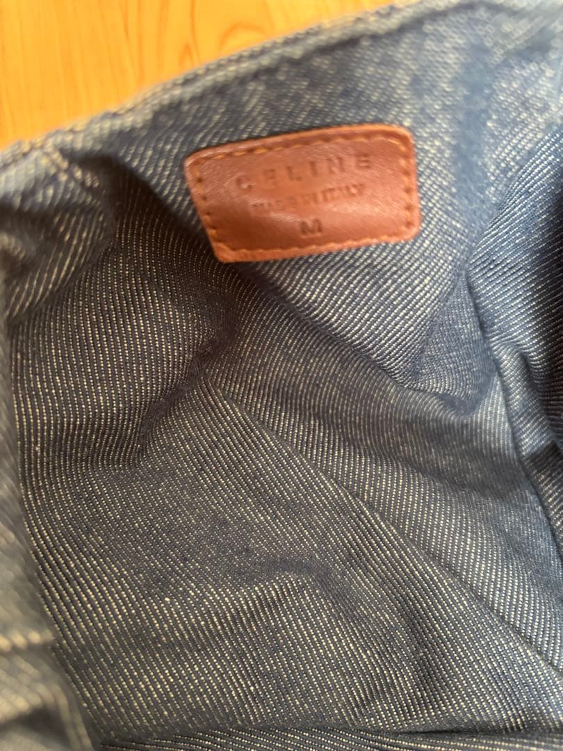 CELINE デニムスタッズキャスケット 人気のMサイズ