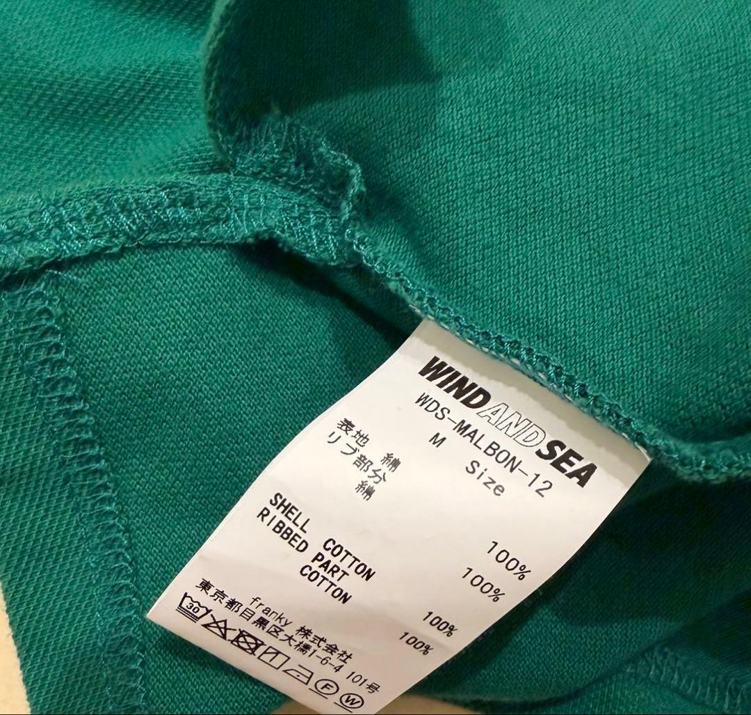 Malbon × wind and sea ポロシャツ ウィンダンシー