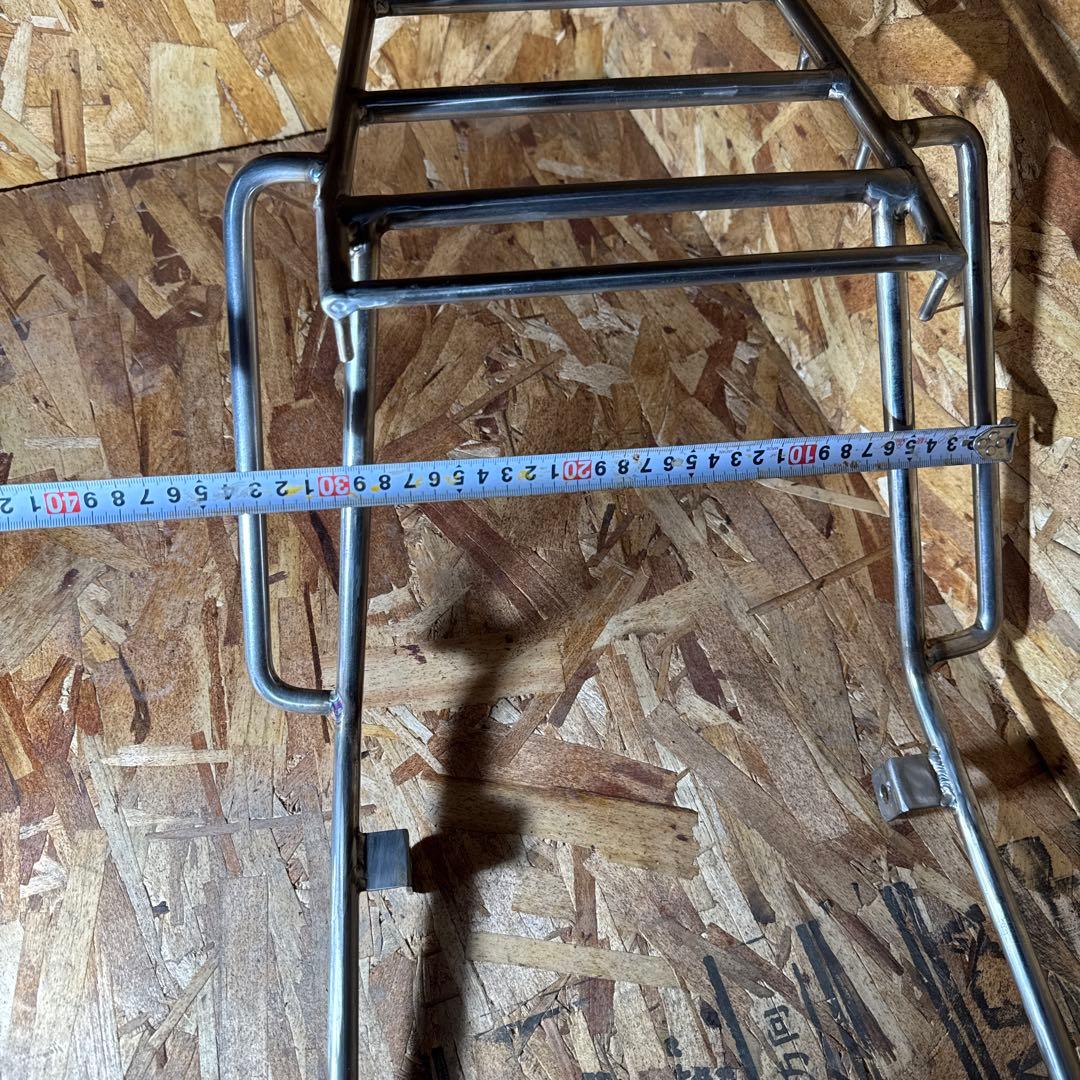 Z400FX用タンデムバー　リアキャリア