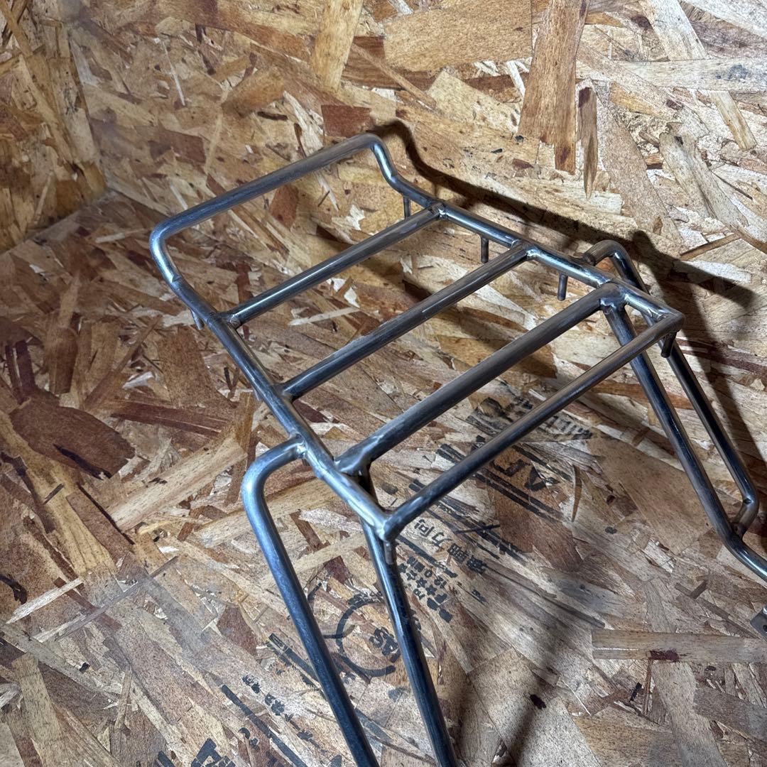 Z400FX用タンデムバー　リアキャリア