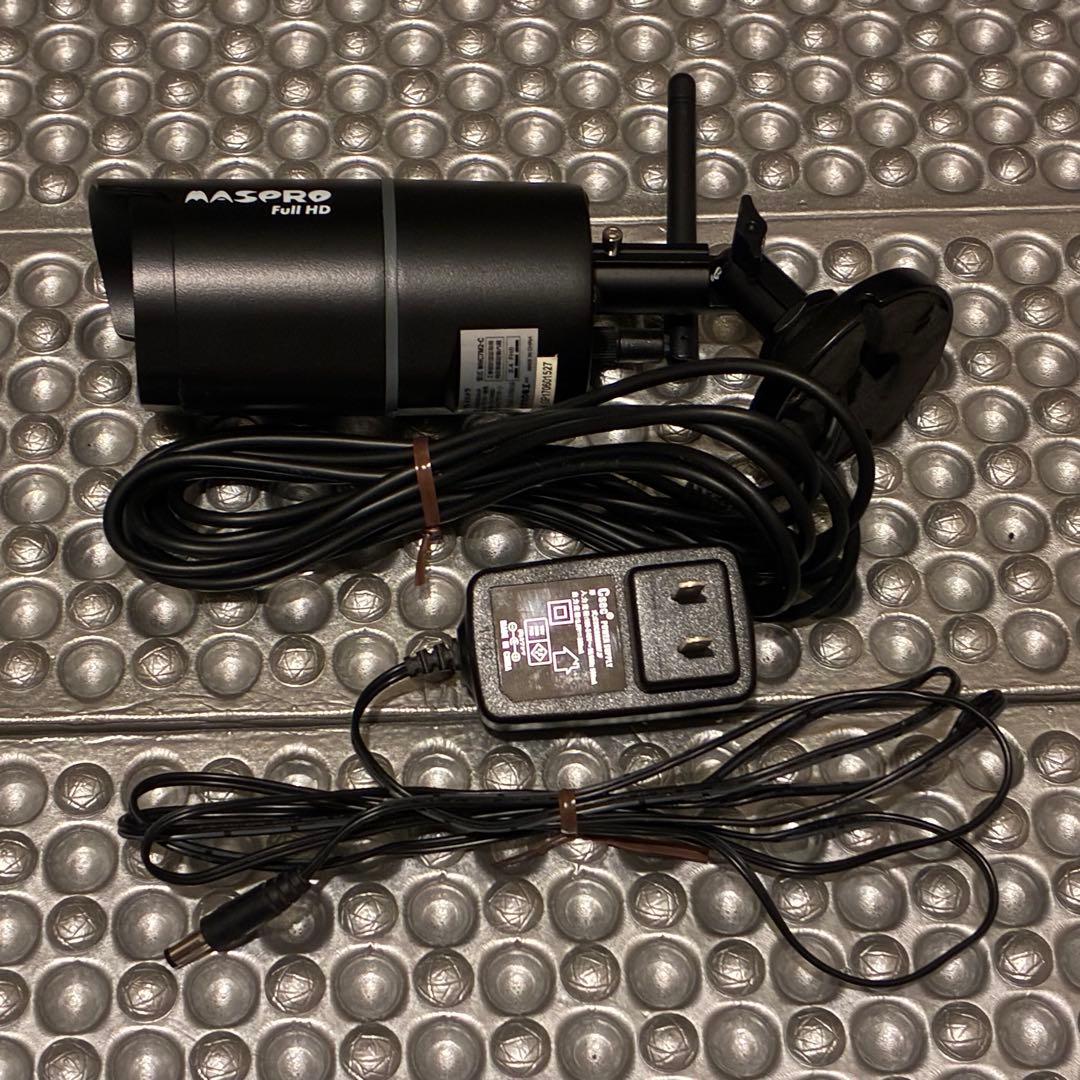 美品　マスプロ防犯カメラ　WHC7M2 中古　（茶）