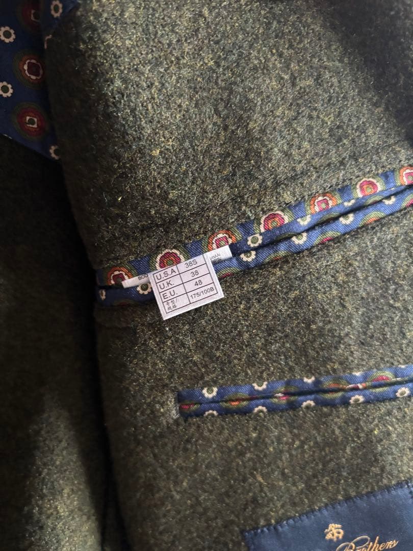 【定価58,000円】BROOKS BROTHERS テーラードジャケット L