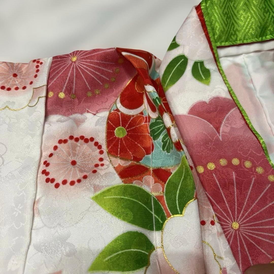 京都花ひめ　七五三　被布セット　3歳　女の子　着物