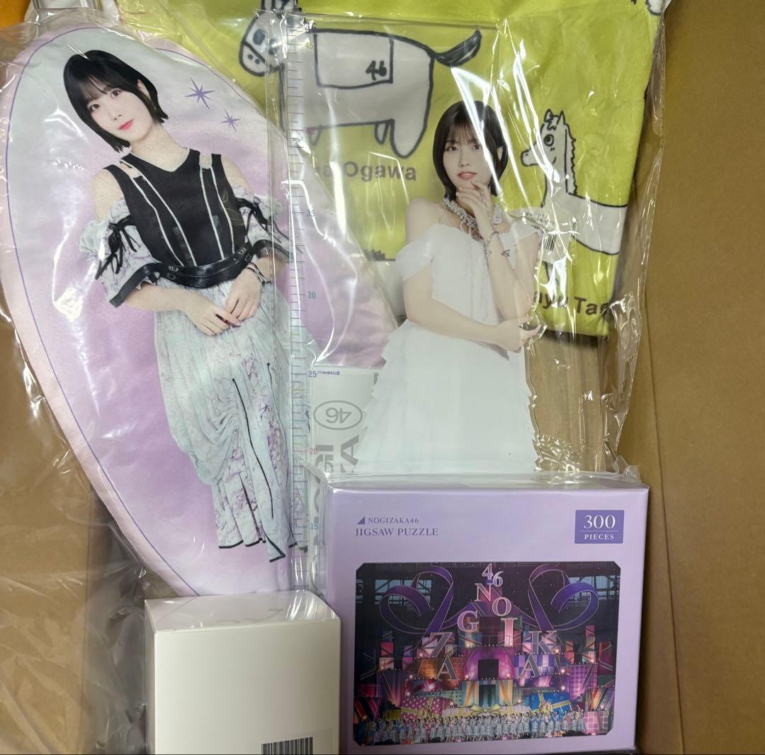 k*。様 中西アルノ　未開封　乃木坂46 福袋　クッション　アクリル定規スタンド