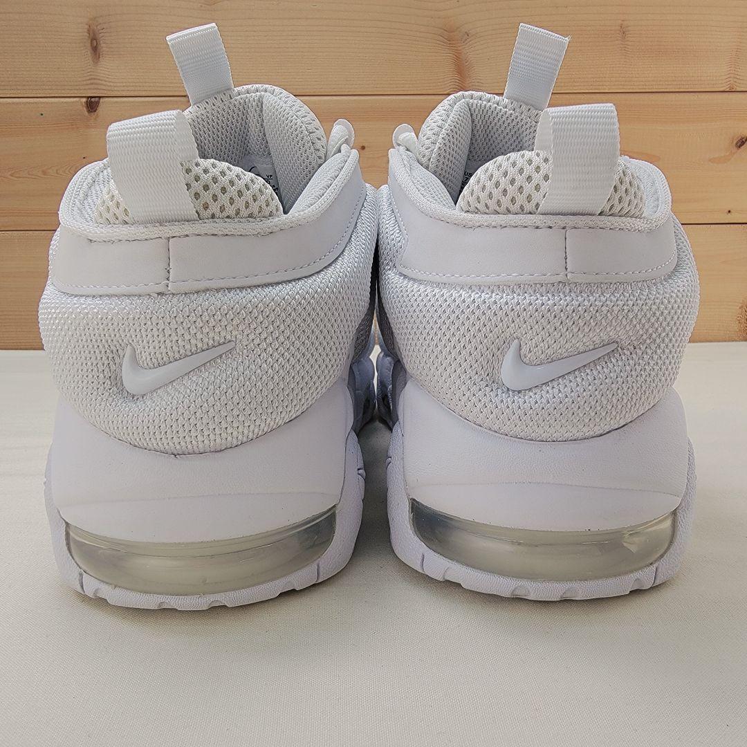 ナイキ エアモアアップテンポ ロー \"トリプルホワイト\" 25cm