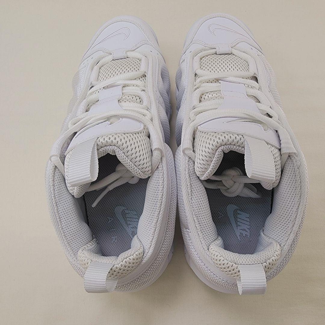 ナイキ エアモアアップテンポ ロー \"トリプルホワイト\" 25cm