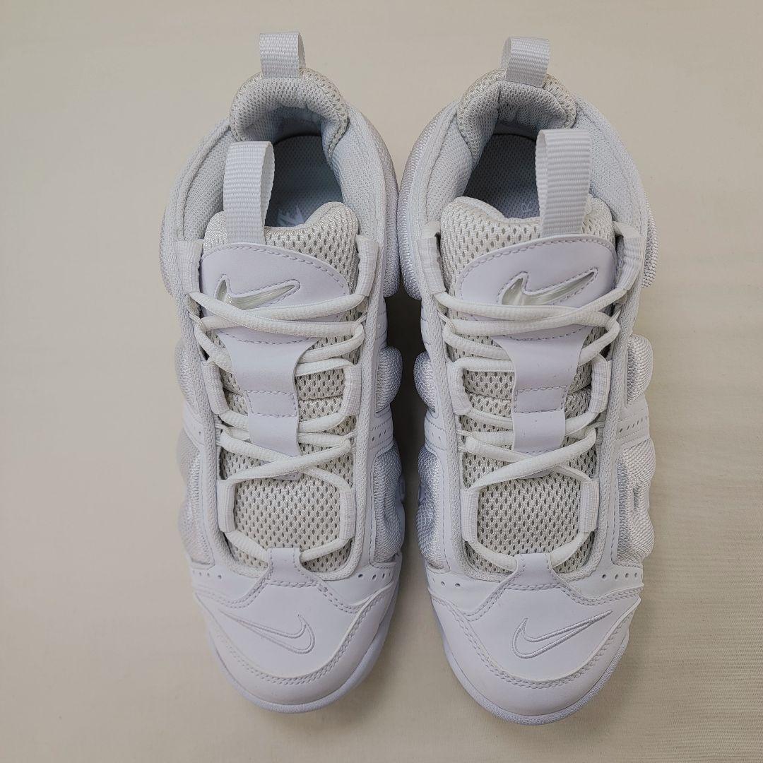 ナイキ エアモアアップテンポ ロー \"トリプルホワイト\" 25cm