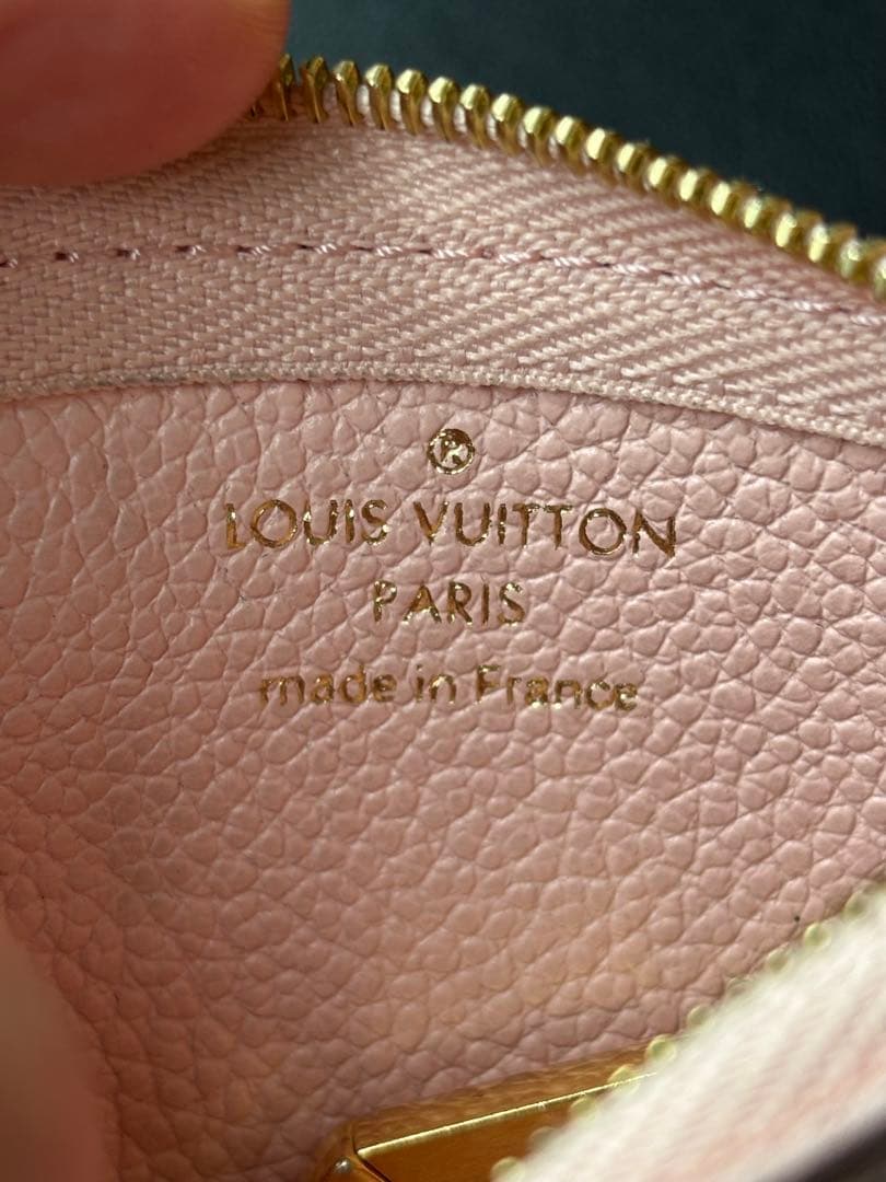 Louis Vuitton ポシェット　クレ　モノグラム キーケース ピンク美品