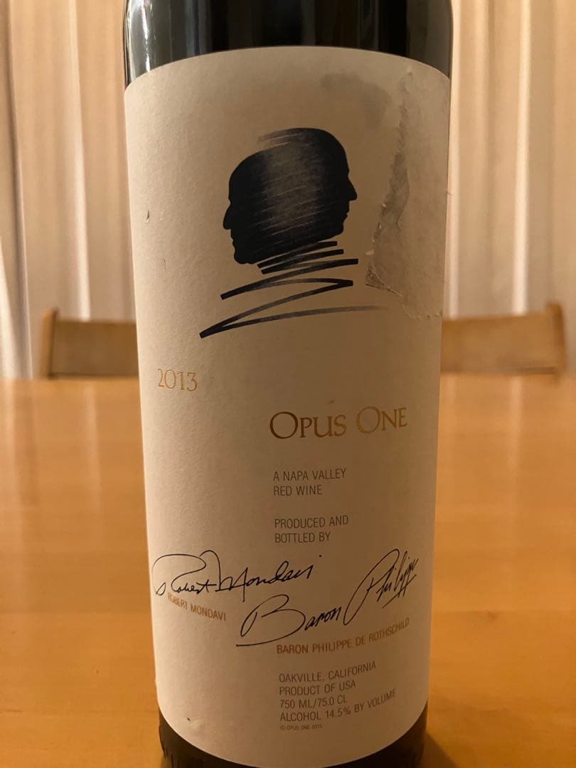 Opus One 2013 赤ワイン ナパバレー