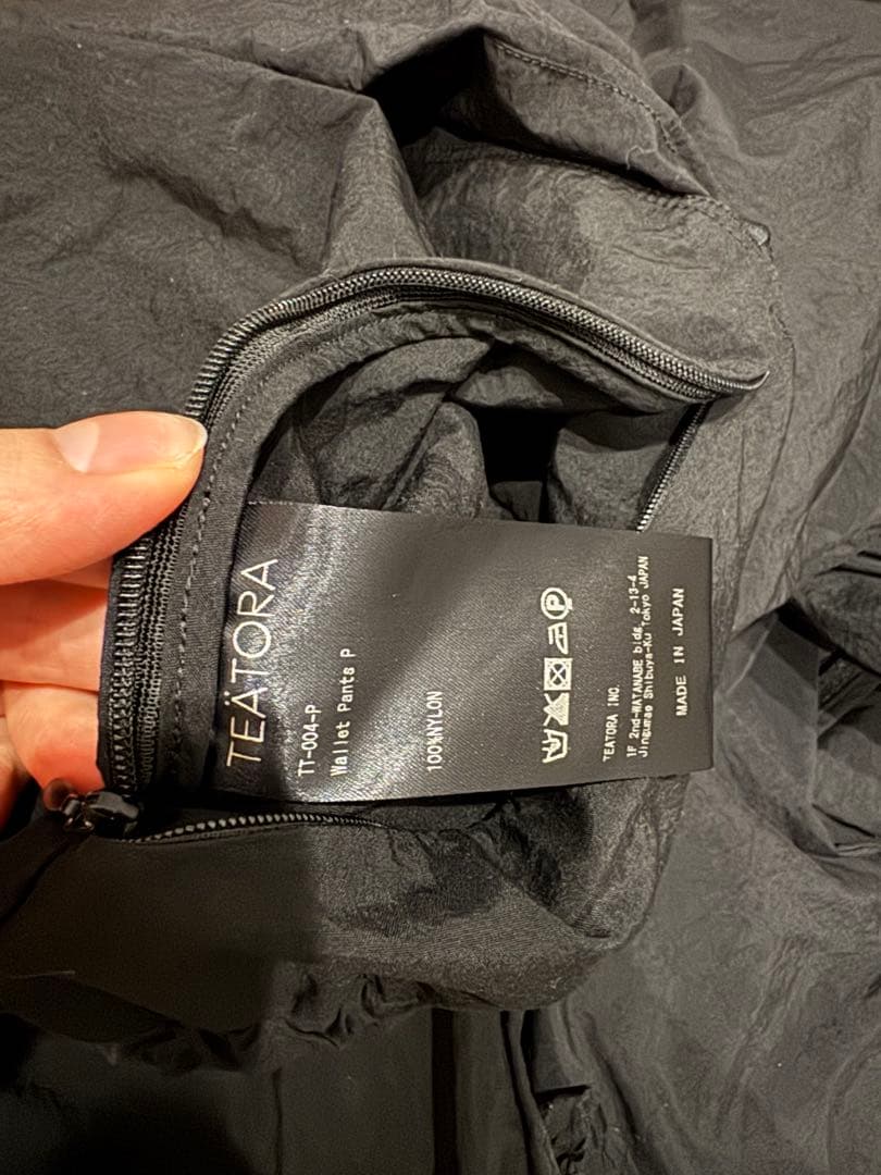 teatora Wallet Pants P ブラック　2