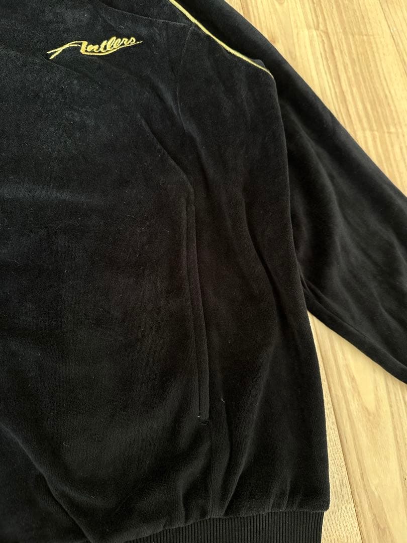 Jリーグオフィシャル 鹿島アントラーズ ベロア　ベルベット　トラックジャケット