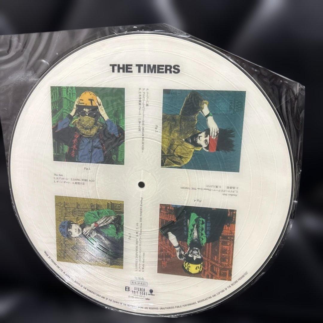 [LPレコード 未使用品] タイマーズ　アルバム　初回限定両面ピクチャーディスク