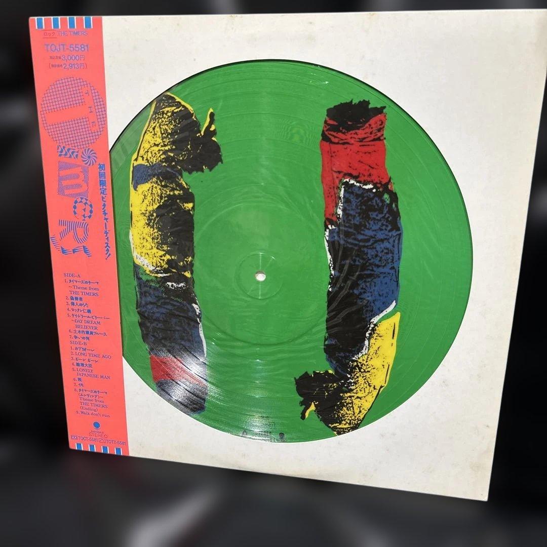 [LPレコード 未使用品] タイマーズ　アルバム　初回限定両面ピクチャーディスク