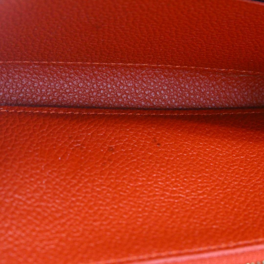 ◇ルイヴィトン ポルトフォイユ クレマンス フラワーチャーム ネイビー×レッド