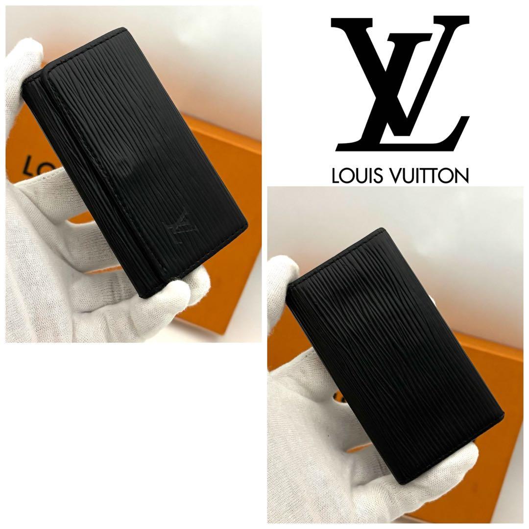 【新品同様】赤字覚悟❗️ ルイヴィトン◆エピ◆ブラック◆6連キーケース◆正規品