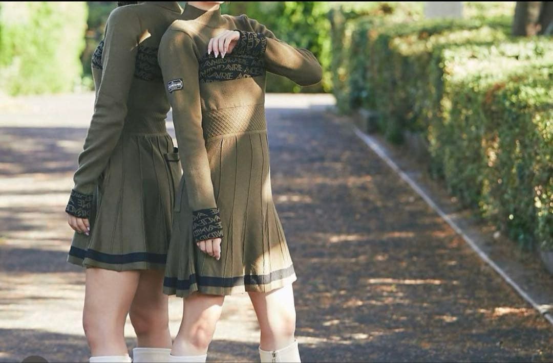 美品.*エースアンドレアニットワンピース