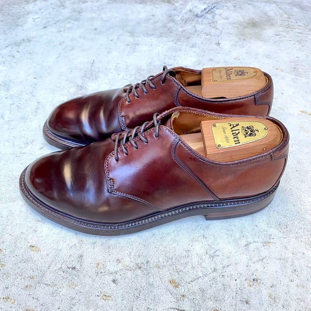 ka-joe様Alden9976★サイズ7D★コードバン★バーガンディ★プレーン