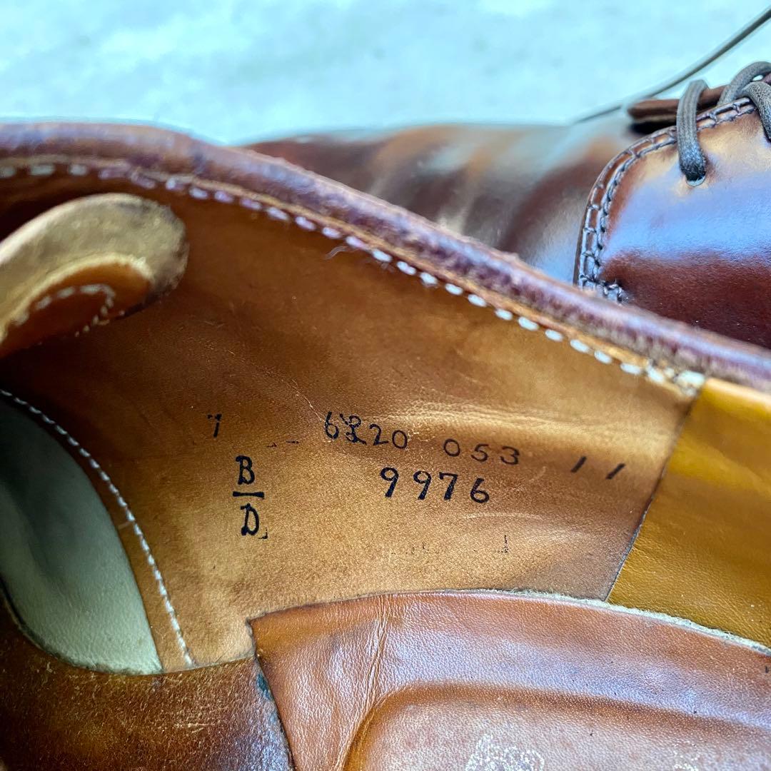 ka-joe様Alden9976★サイズ7D★コードバン★バーガンディ★プレーン