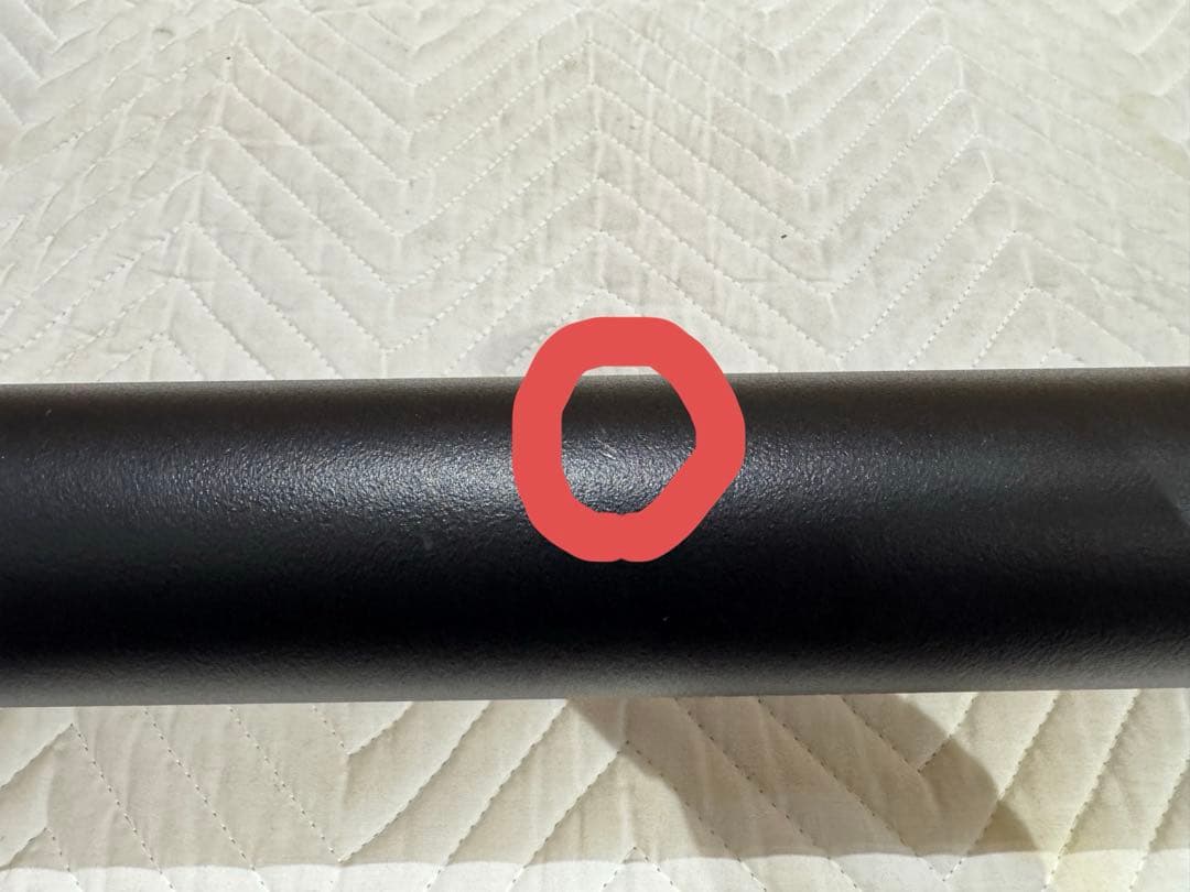 ※nihato JAOS リヤスキッドバー ブラック/ブラック