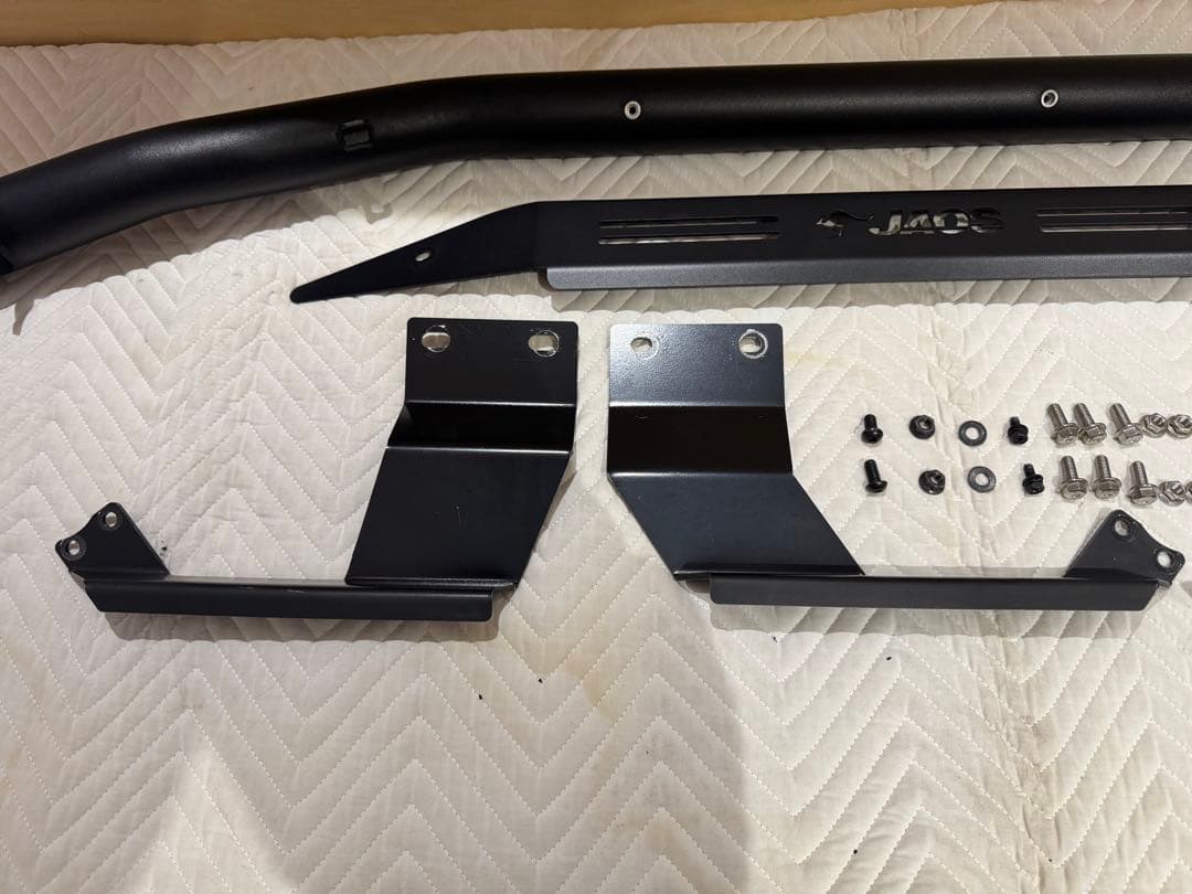 ※nihato JAOS リヤスキッドバー ブラック/ブラック