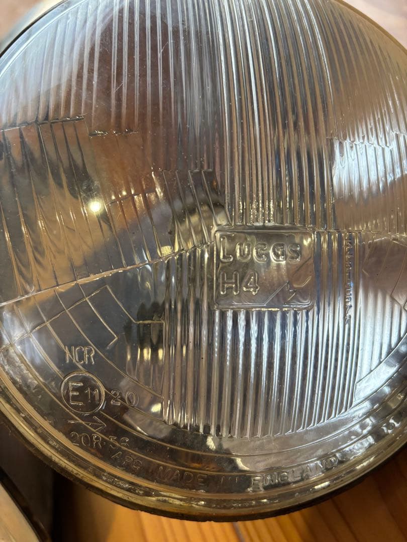 BMCミニ用ローバーミニ用 英国車ルーカスH4 ポジション付　LUCAS 当時物