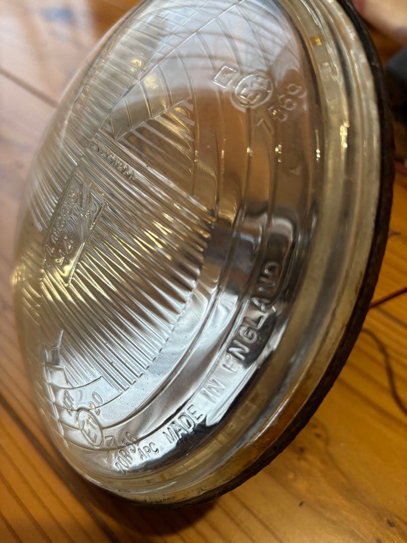 BMCミニ用ローバーミニ用 英国車ルーカスH4 ポジション付　LUCAS 当時物