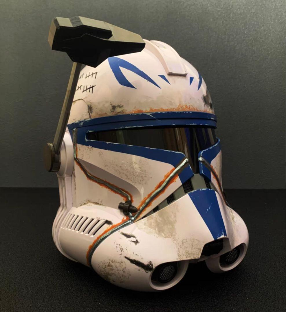 キャプテン レックス ヘルメット ハズブロ 箱無し 美品 バトルダメージ仕様