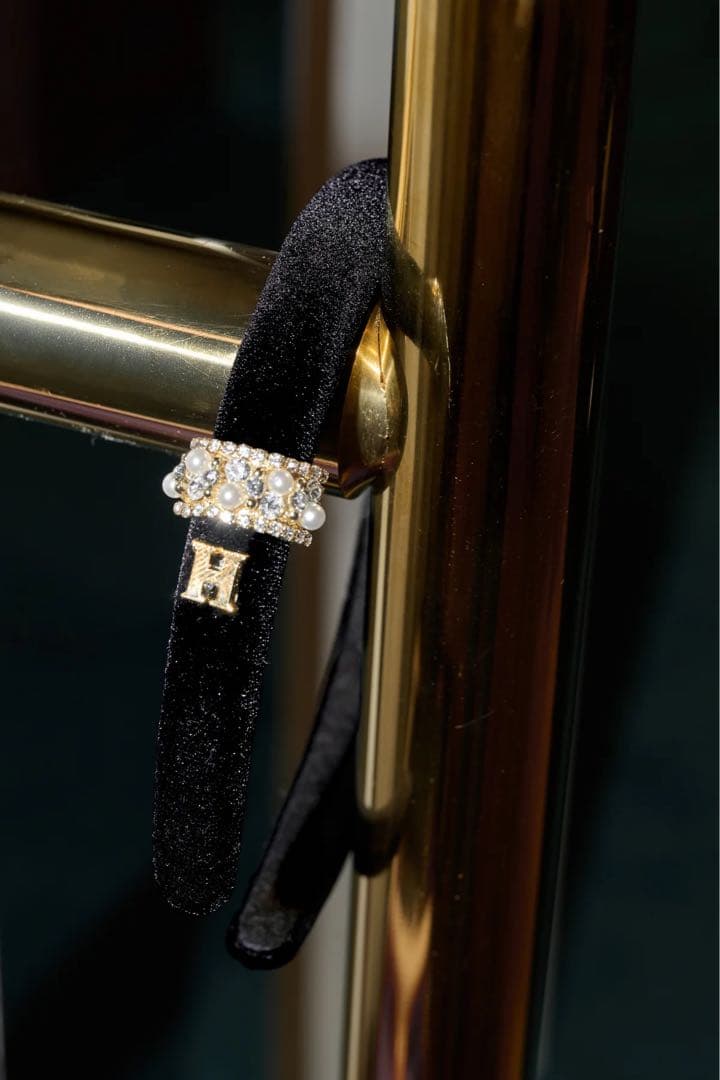 Her lip to♡Crystal Charm Headband♡新品未使用