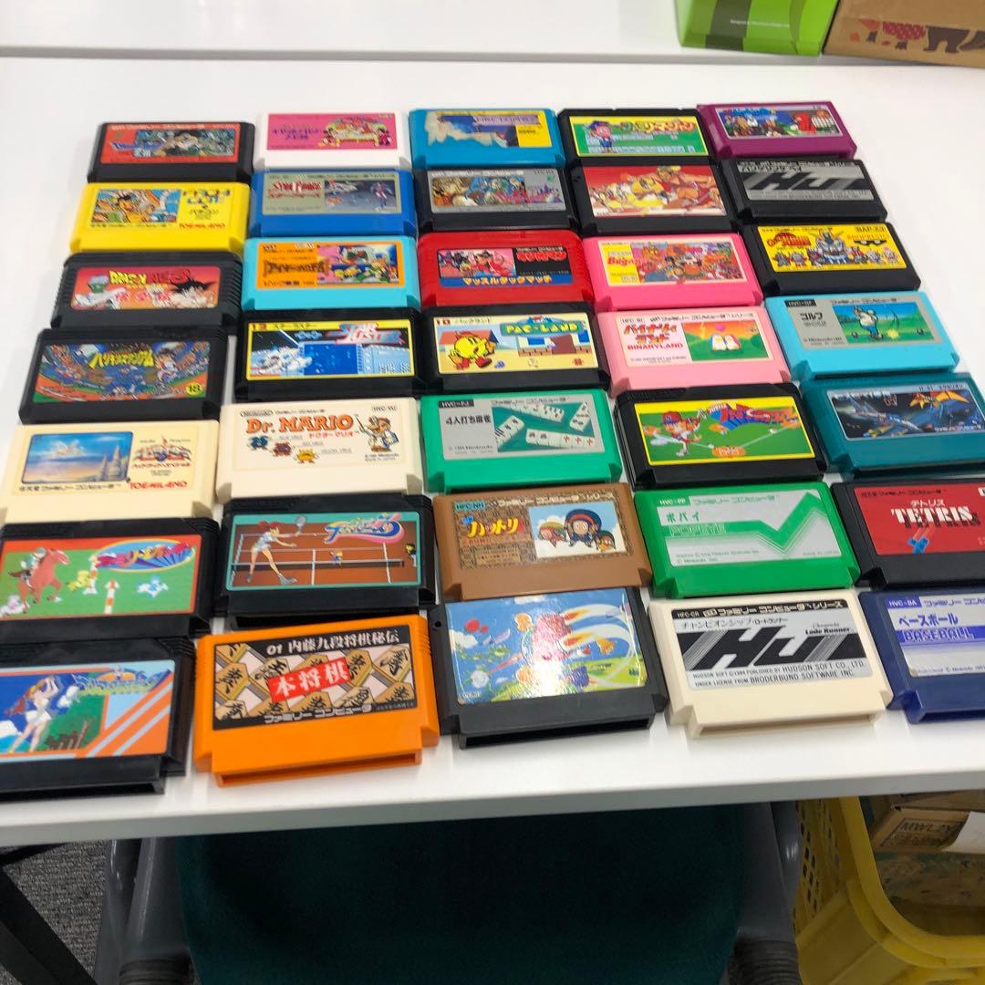 No.1563　FC　ファミリーコンピューターソフト３６本まとめ売り