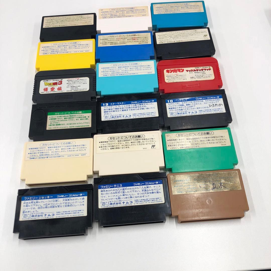 No.1563　FC　ファミリーコンピューターソフト３６本まとめ売り