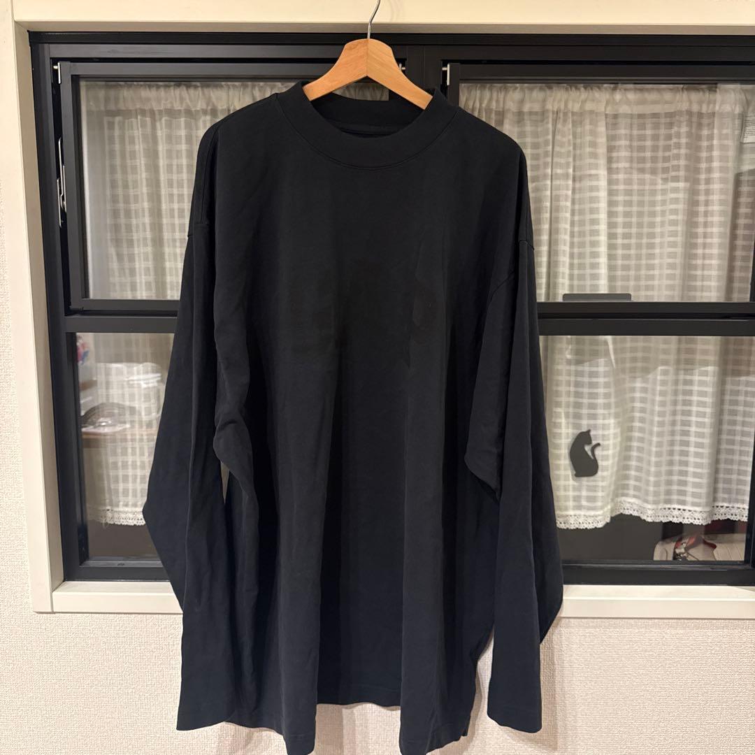 トップス BLACK long sleeve Dove Tee Yeezy gap L