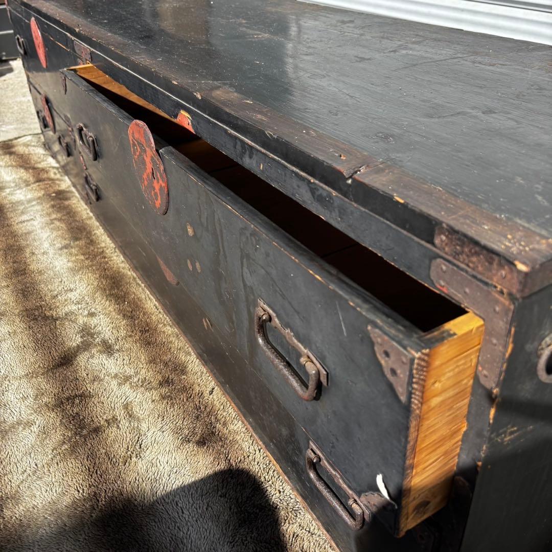 アンティーク家和箪笥 刀箪笥 時代箪笥 古民家家具 時代物 ヴィンテージ家具