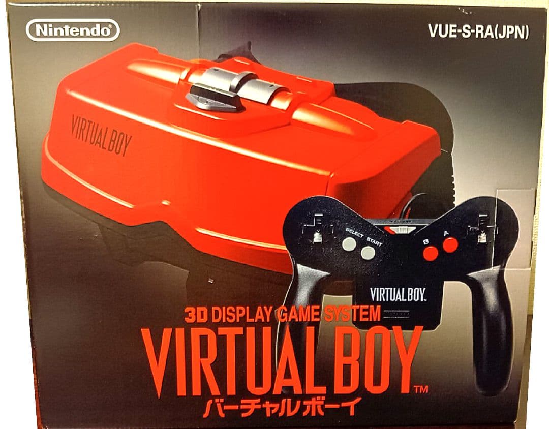 【美品・希少品】Nintendo バーチャルボーイセット
