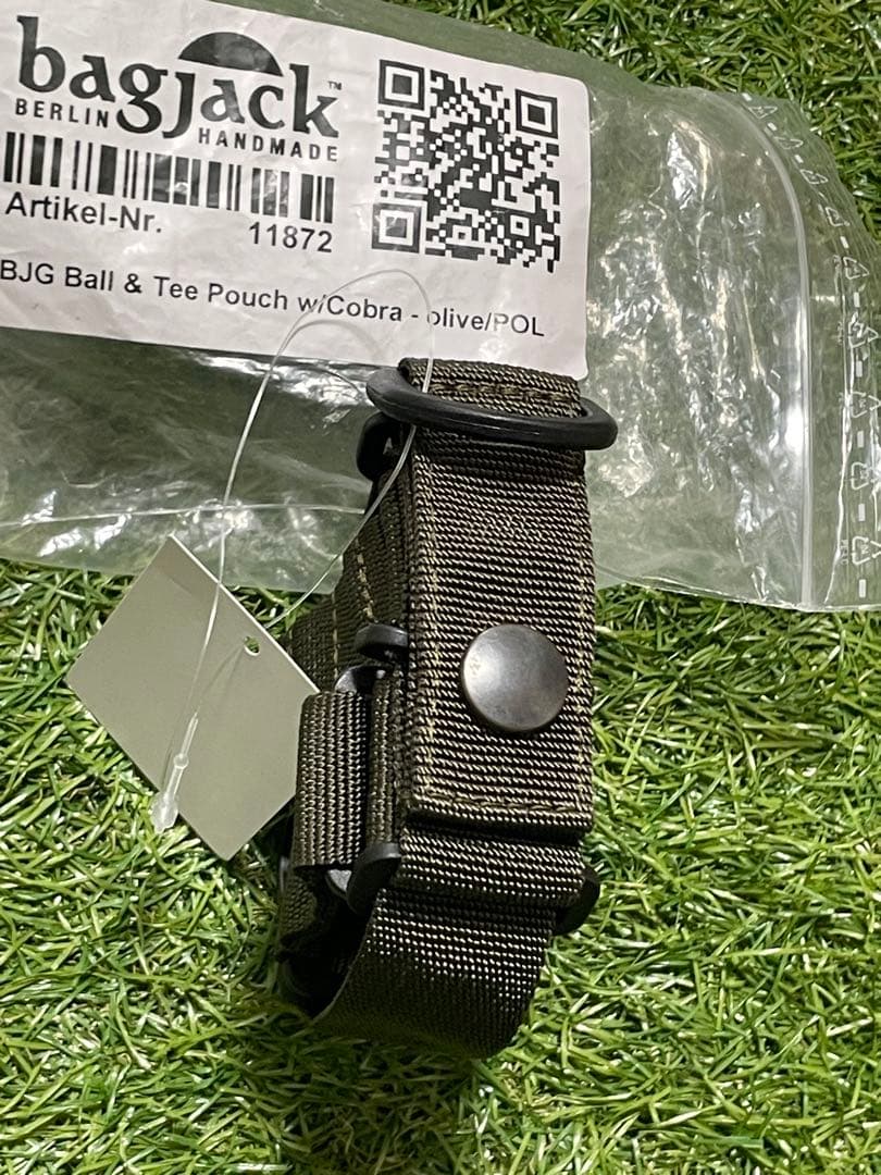 新品 bagjack golf ゴルフボールポーチ