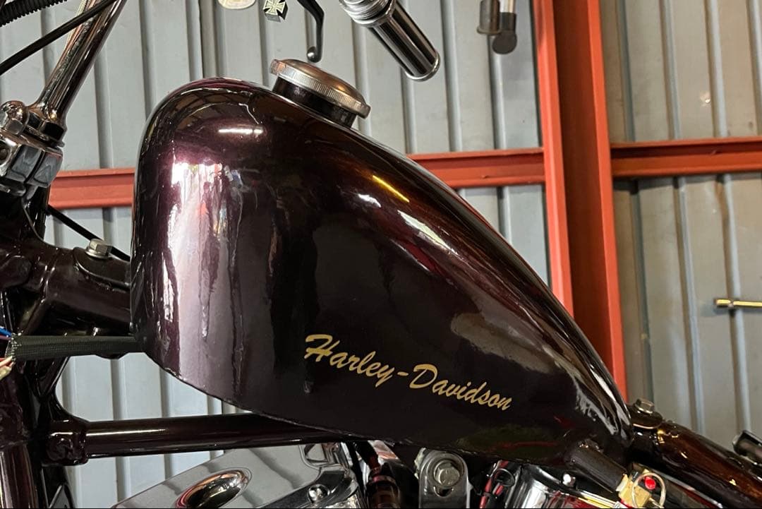 Harley Davidson スポーツスタータンク 加工品 ロートンネル 汎用