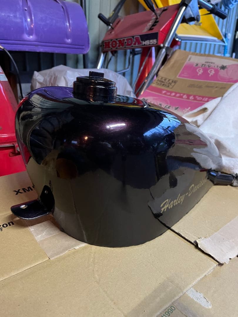 Harley Davidson スポーツスタータンク 加工品 ロートンネル 汎用