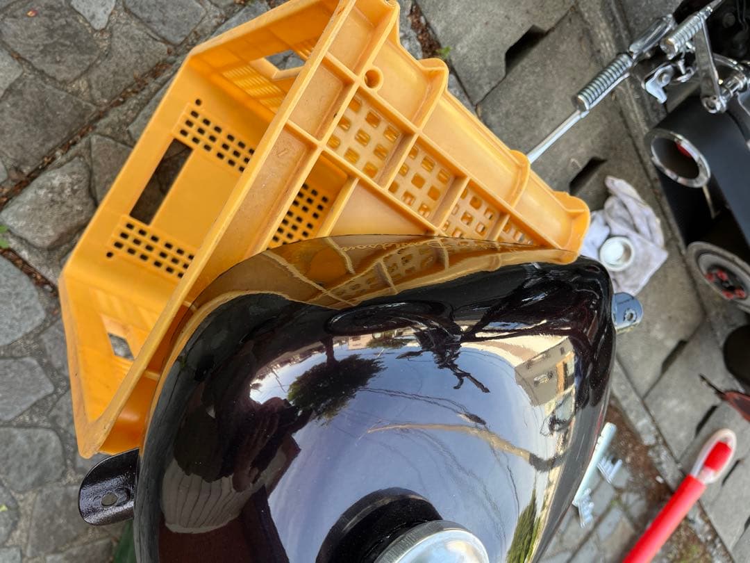 Harley Davidson スポーツスタータンク 加工品 ロートンネル 汎用