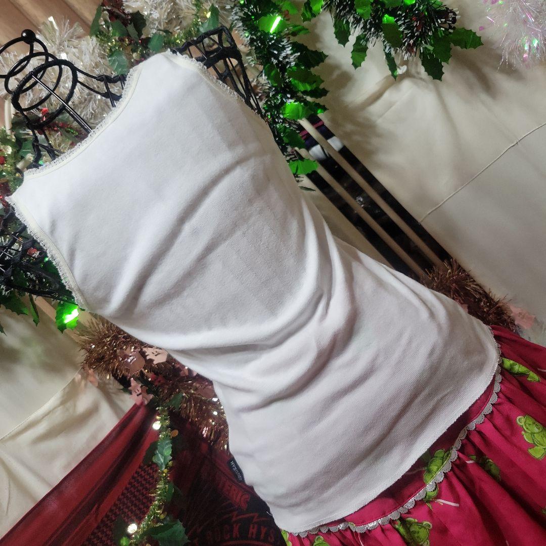 希少美品ヒステリックグラマーRAMONES タンクトップ ホワイト