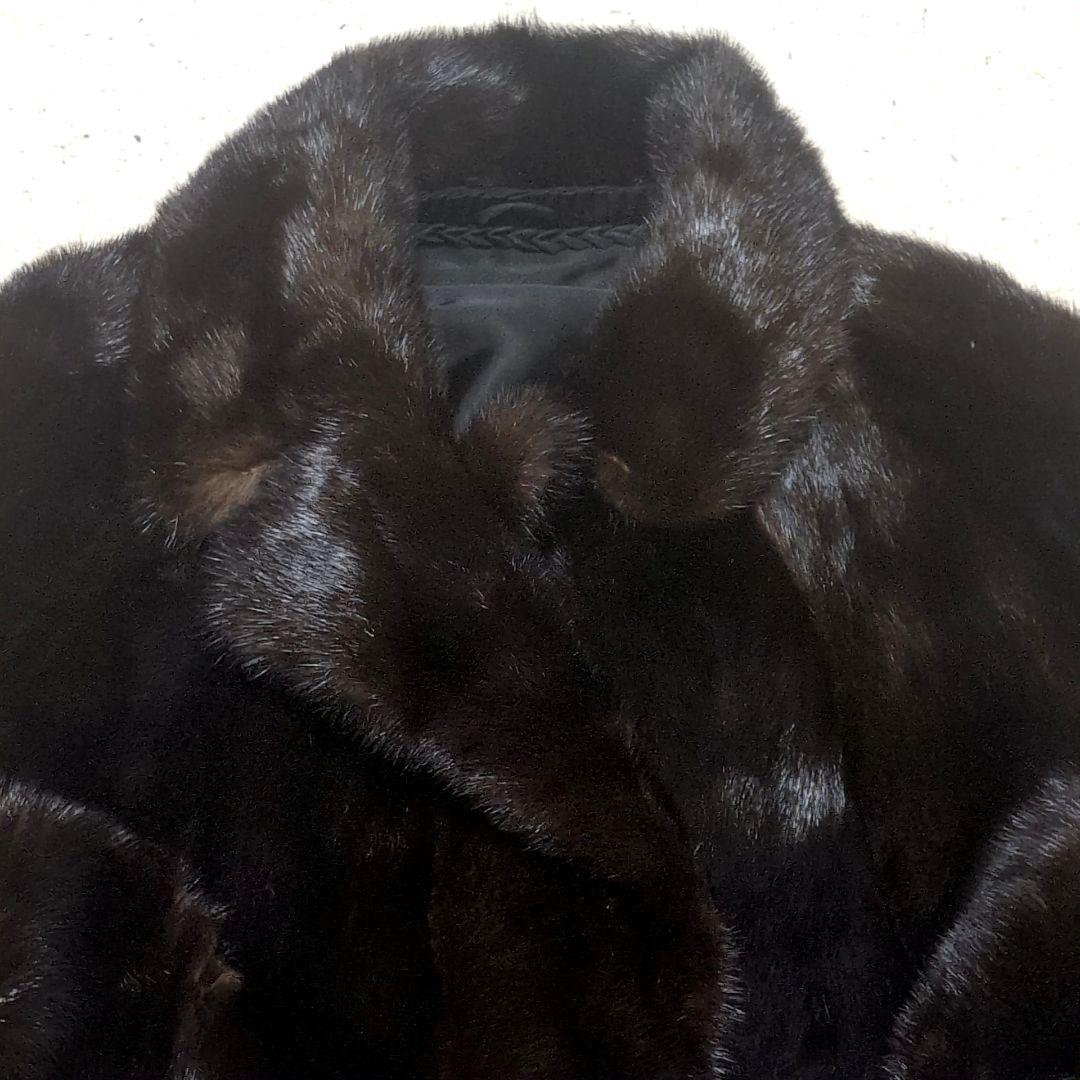 2-24【高級毛皮】美品SAN MARCO ミンクファーコート