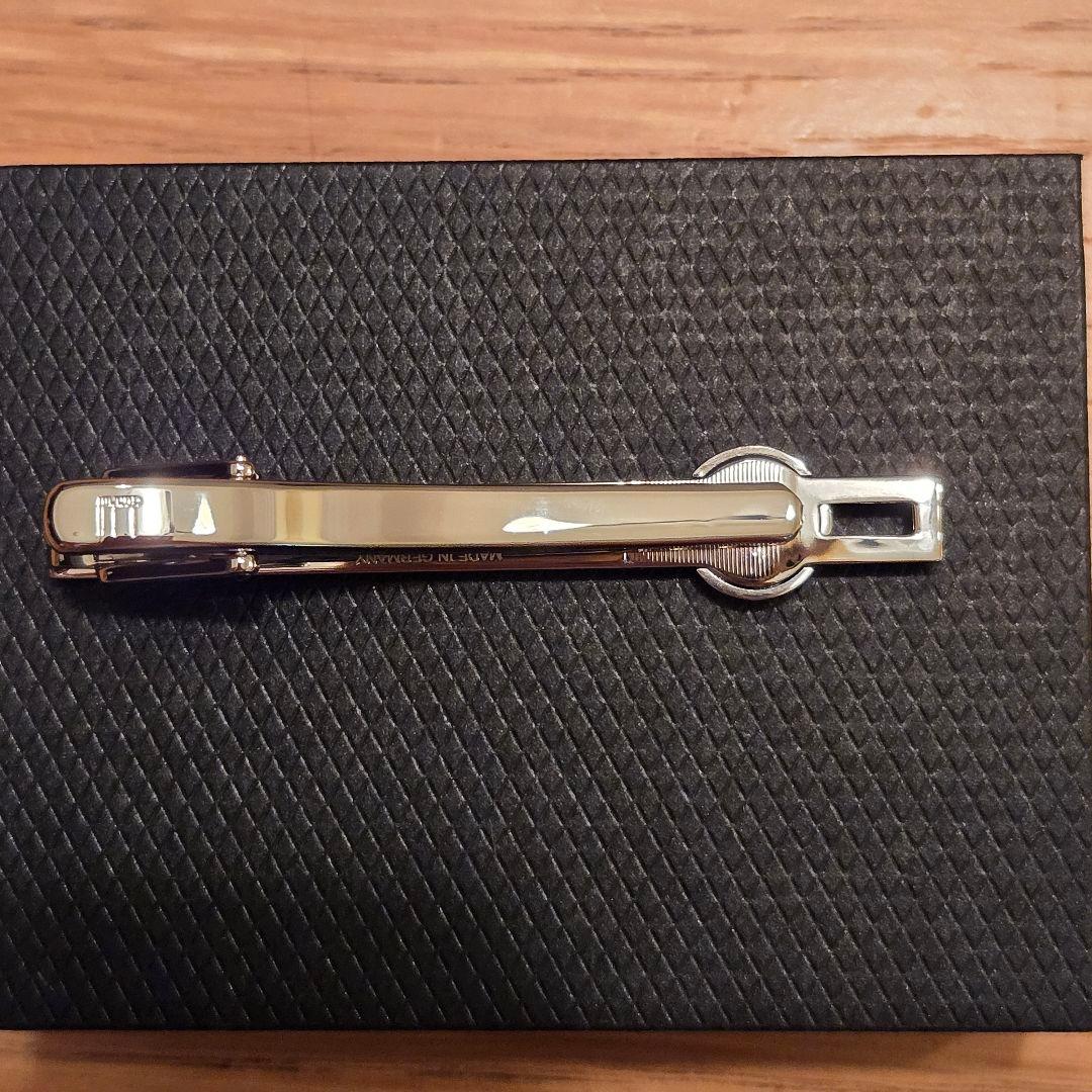 dunhill ネクタイピン シルバー/ブルー