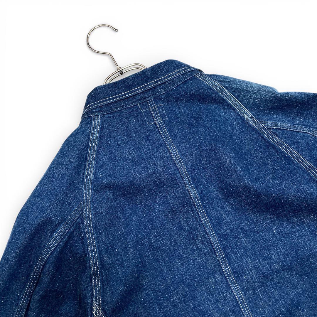 【極美品】orSlow オアスロウ 50s デニムカバーオール 濃紺 3