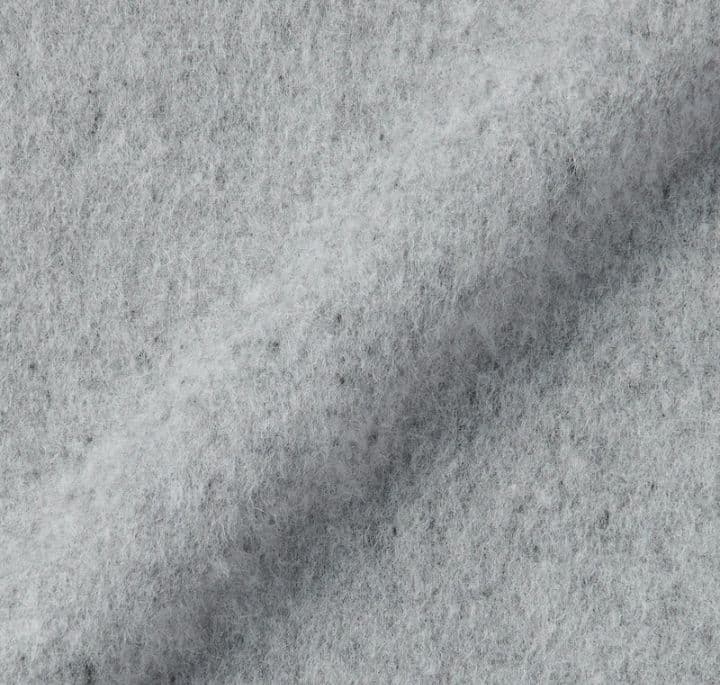 MUJI Labo 紳士 カシミヤ混ダッフルコート ライトグレー XL