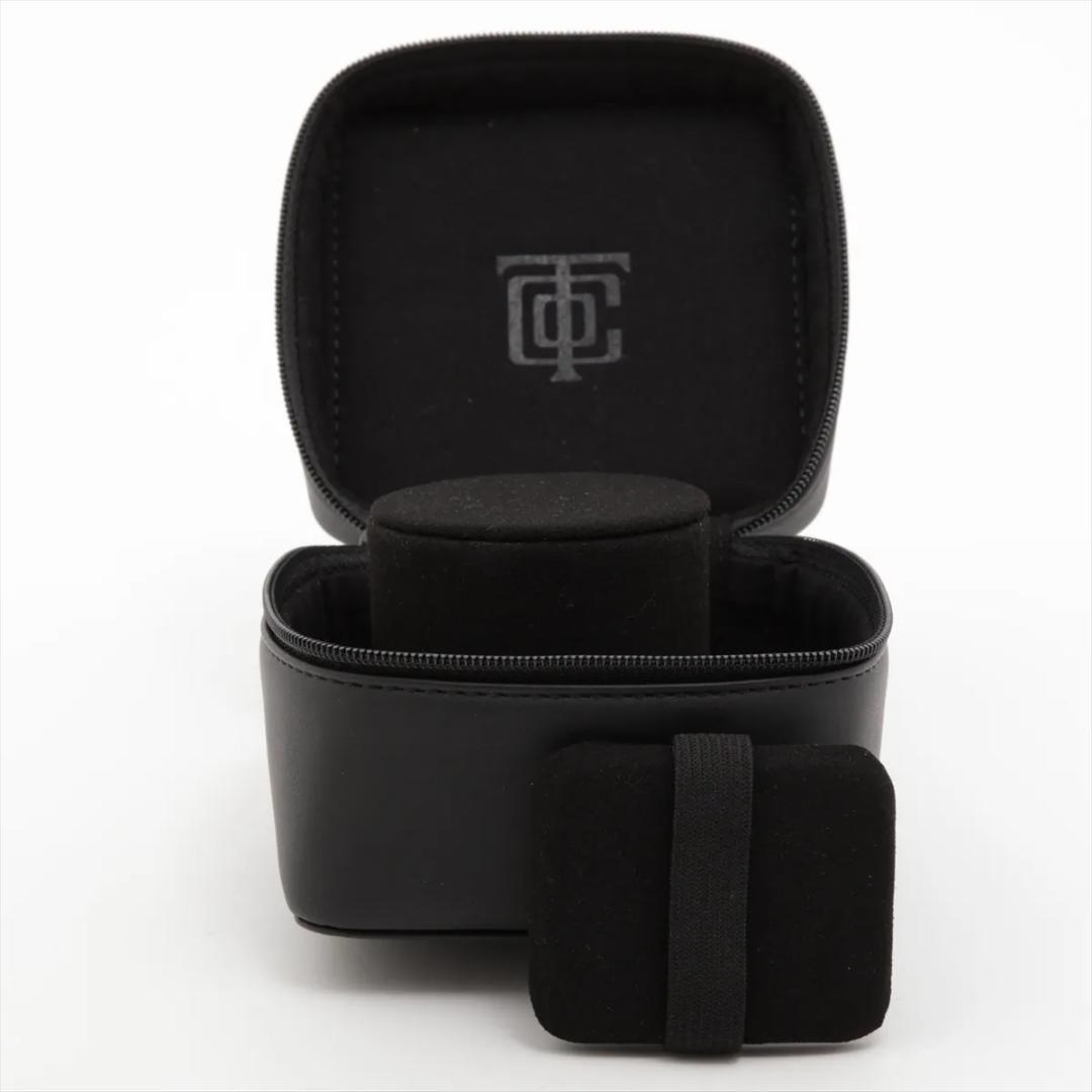 稼働品✨ティファニー　マーク　クォーツ　腕時計　アナログ　シェル文字盤　シルバー