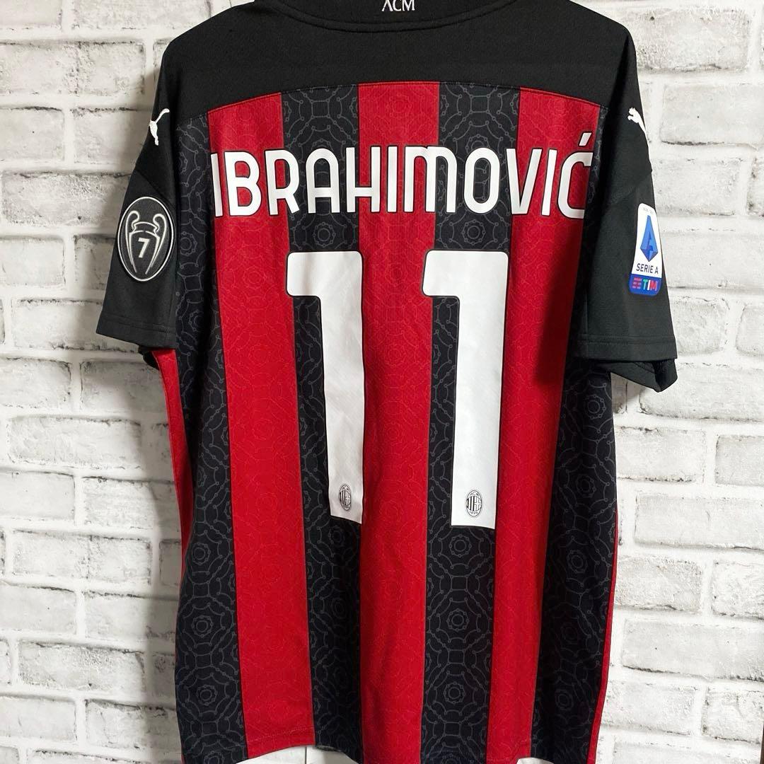 ACミラン 20/21 イブラヒモビッチ ホームレプリカユニフォーム
