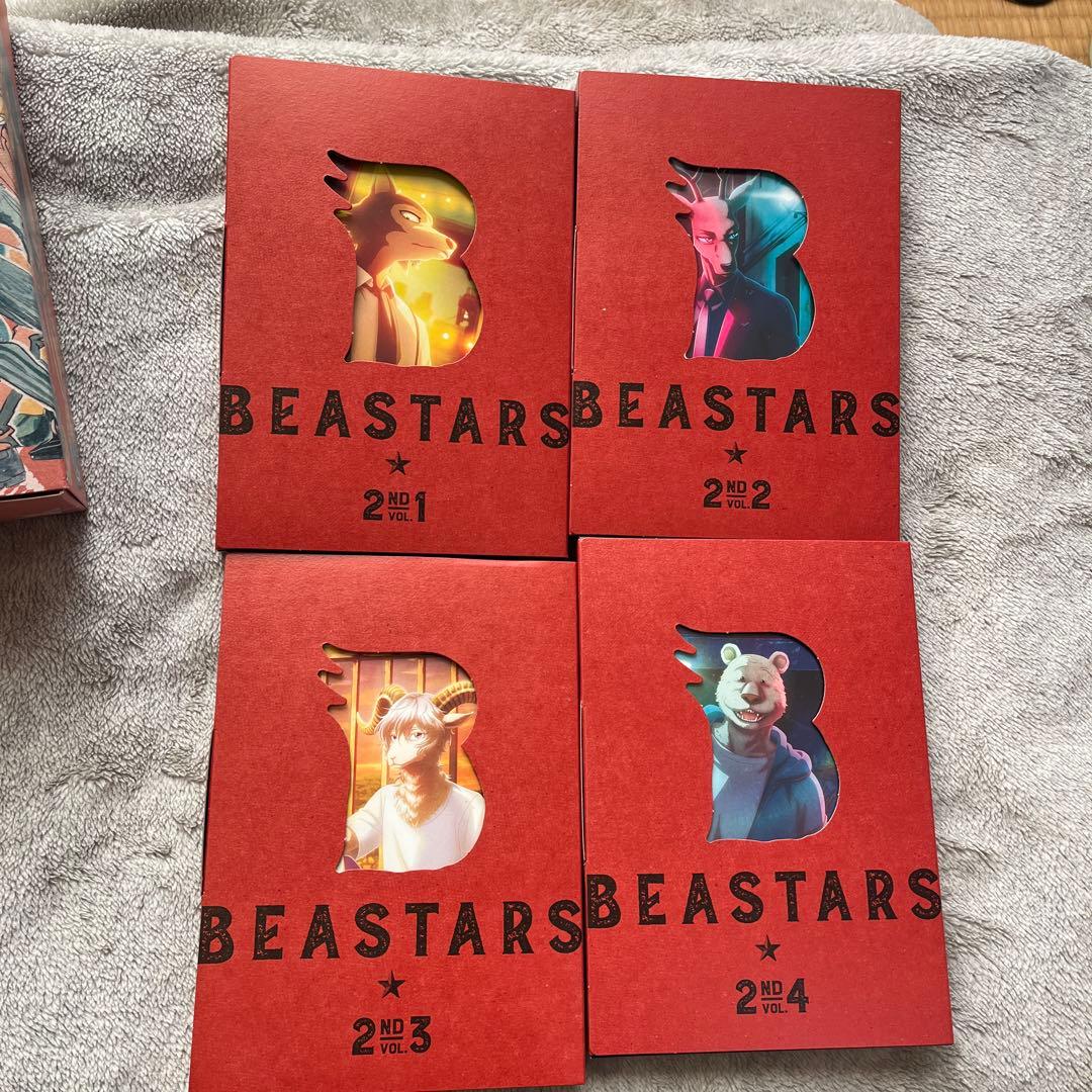 アニメ　BEASTARS シーズン2 vol.1〜4セット　収納BOXつき
