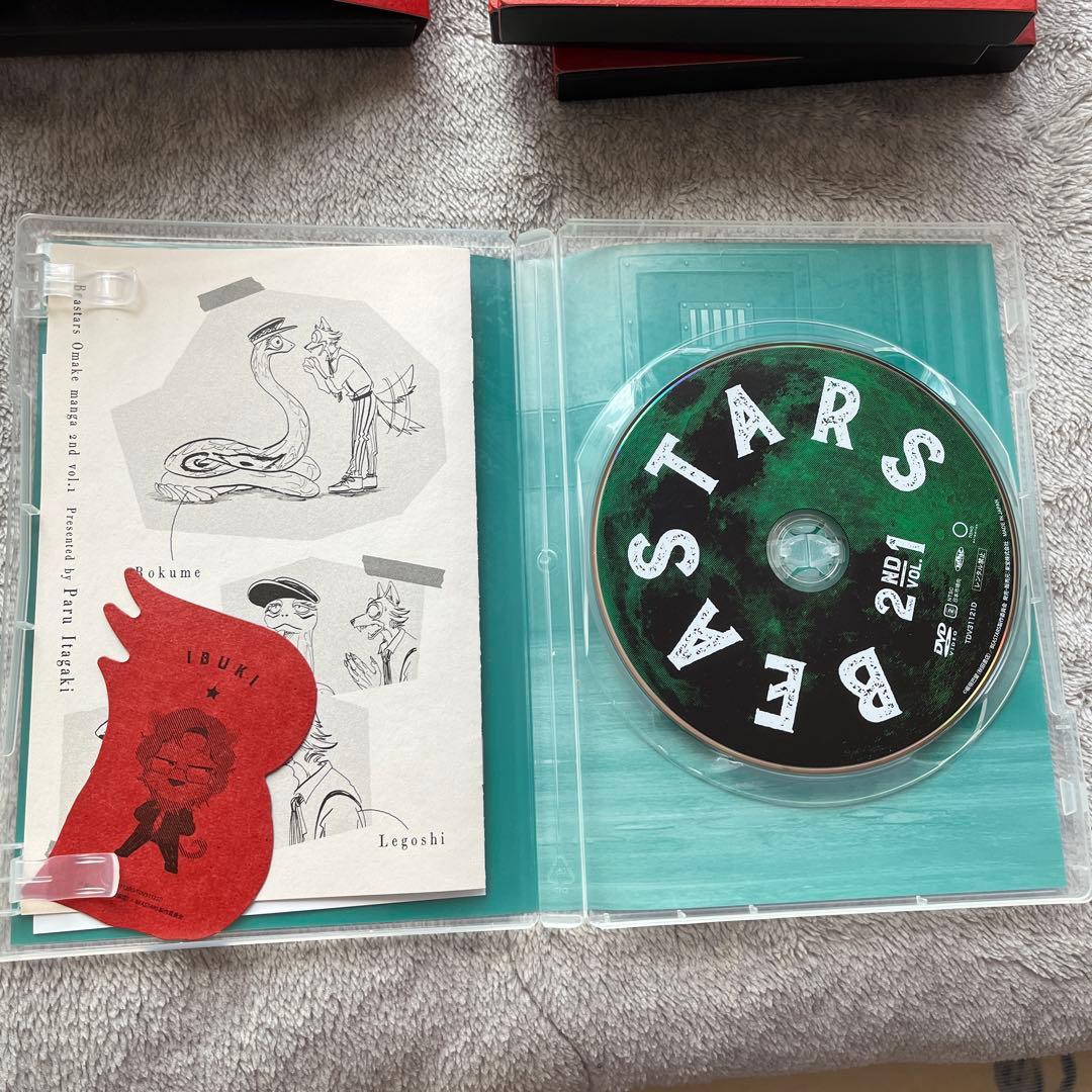 アニメ　BEASTARS シーズン2 vol.1〜4セット　収納BOXつき