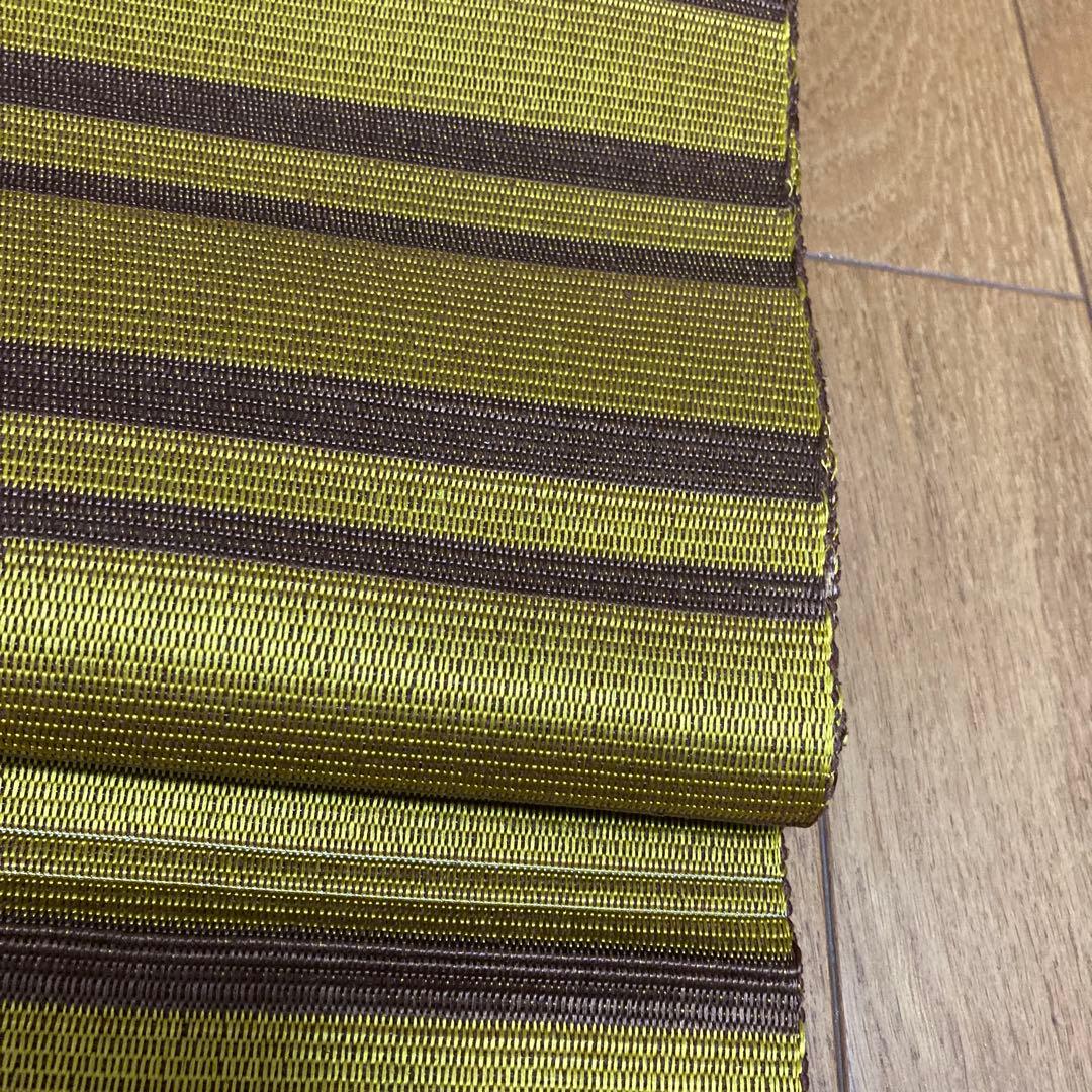 専用です！黄八丈　八寸開き名古屋帯