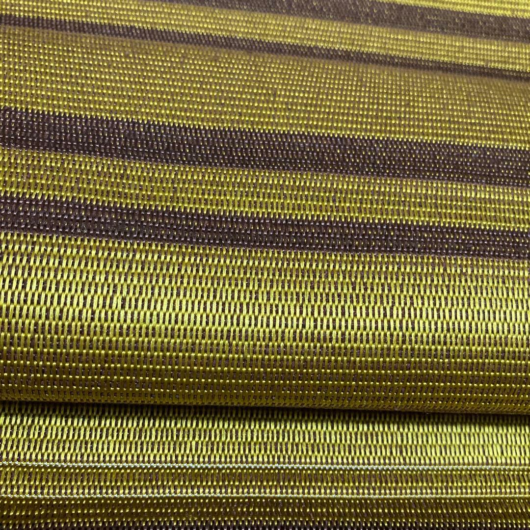 専用です！黄八丈　八寸開き名古屋帯